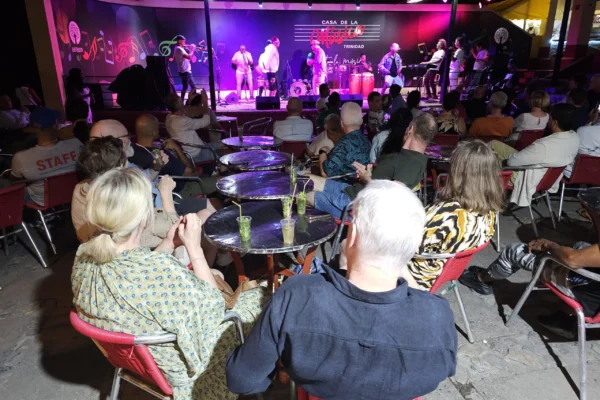 Casa de la Musica i Trinidad. Fest og musik hver aften
