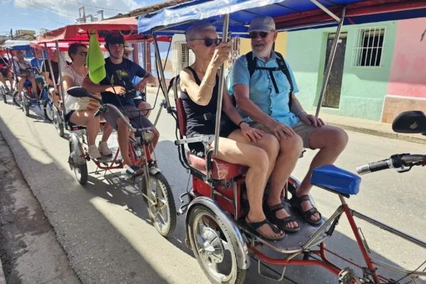 Seightseeing på el-cykler